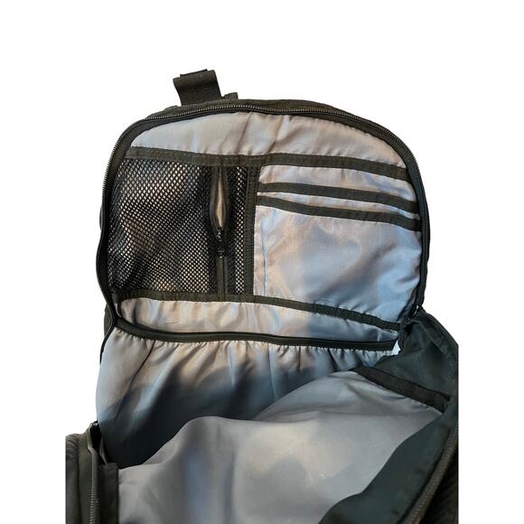 Adidas Gray Blue padded Backpack - Picture 3 of 4
